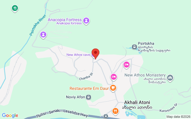 Карта расположения