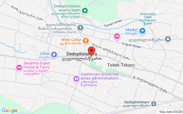 Карта расположения