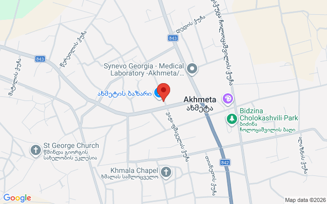 Карта расположения