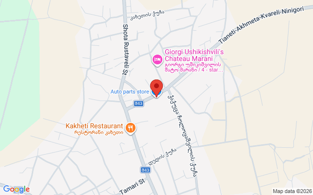 Карта расположения