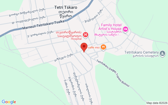 Карта расположения