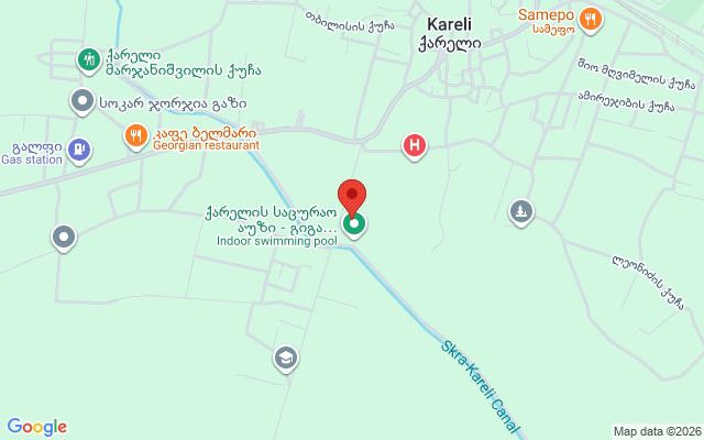 Карта расположения