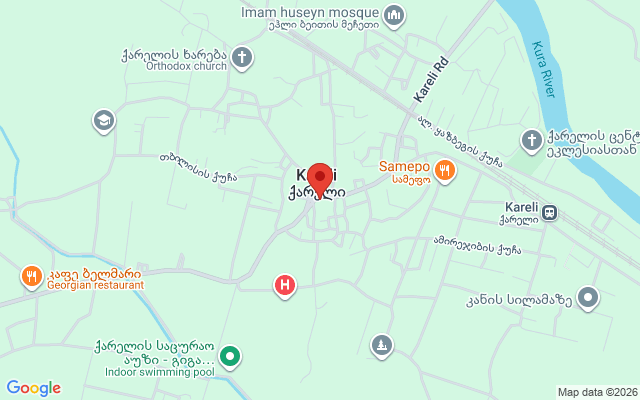 Карта расположения