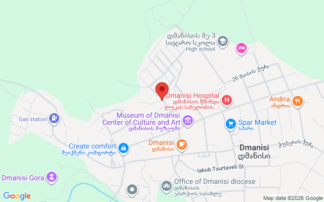 Карта расположения