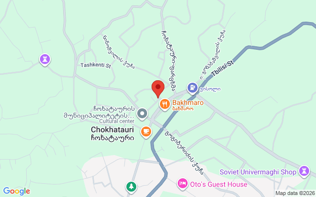Карта расположения