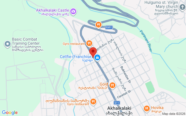 Карта расположения