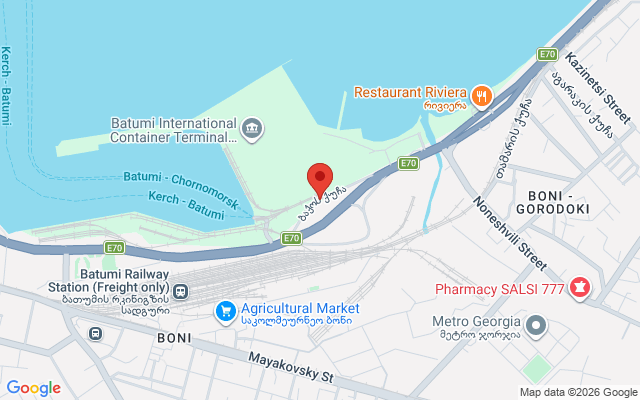 Карта расположения