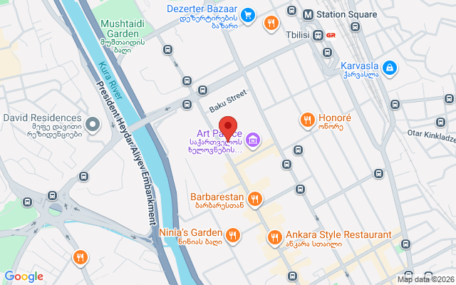 Карта расположения