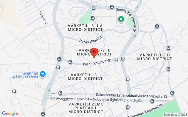 Карта расположения