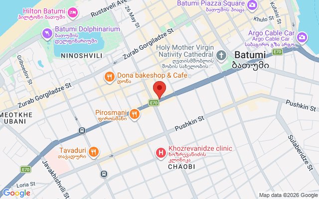 Карта расположения