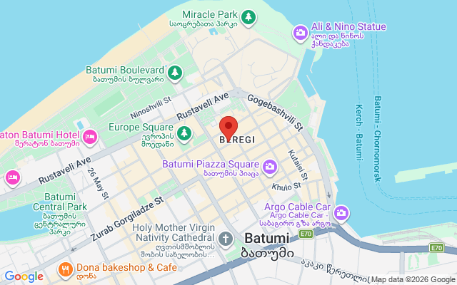 Карта расположения