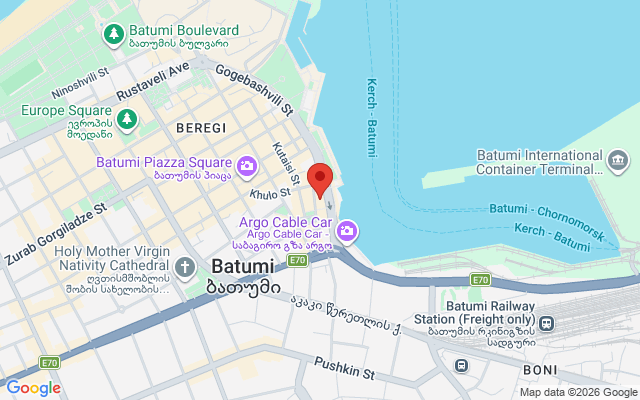 Карта расположения
