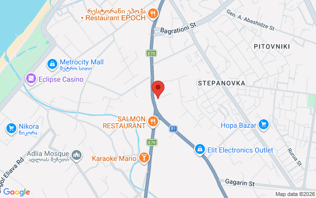 Карта расположения