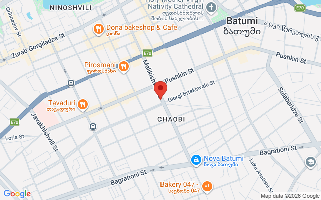 Карта расположения