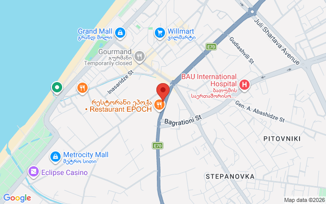 Карта расположения