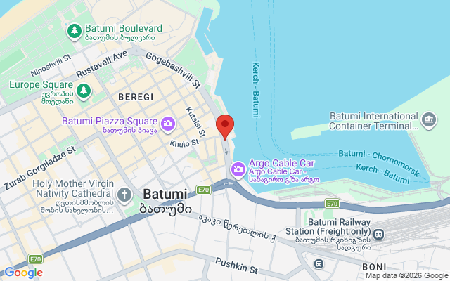 Карта расположения