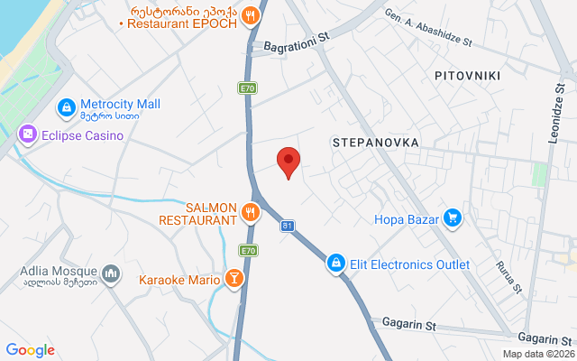 Карта расположения