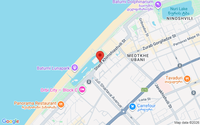 Карта расположения