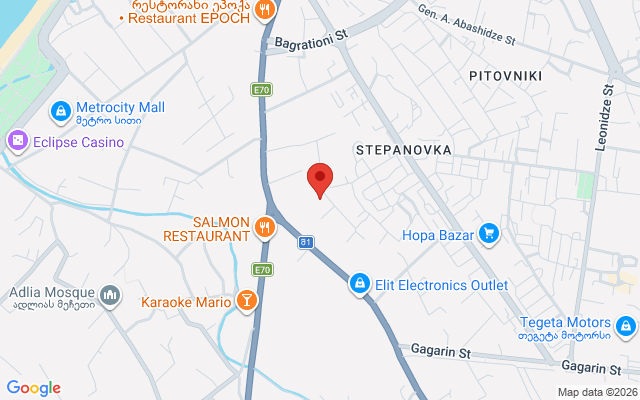 Карта расположения