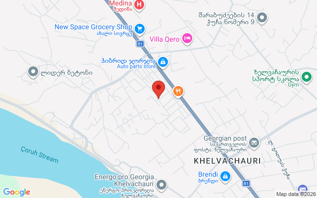 Карта расположения
