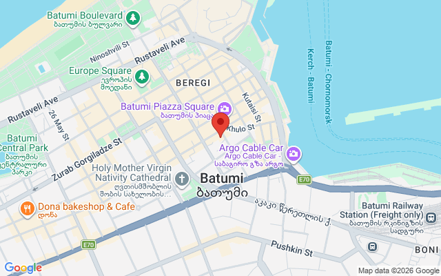 Карта расположения