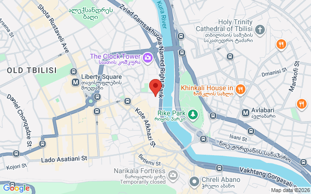 Карта расположения