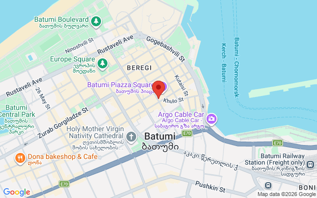 Карта расположения