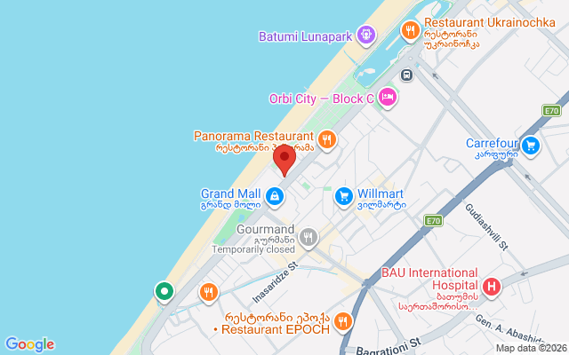 Карта расположения