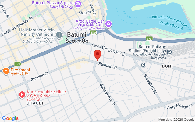 Карта расположения