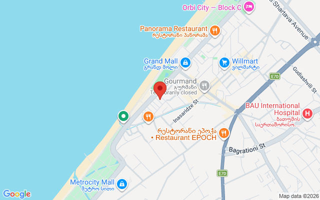 Карта расположения