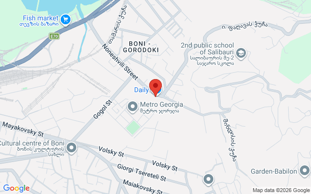 Карта расположения