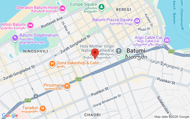 Карта расположения