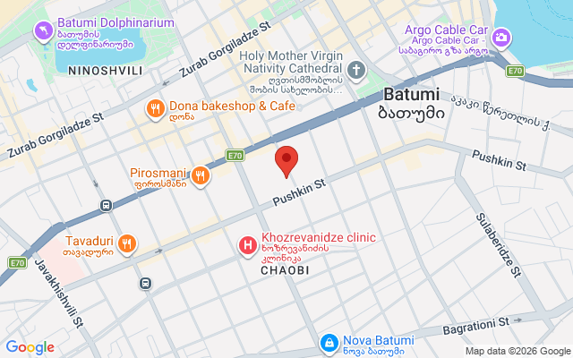 Карта расположения