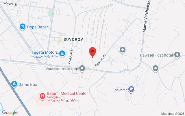 Карта расположения