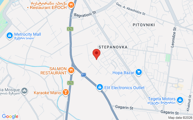 Карта расположения