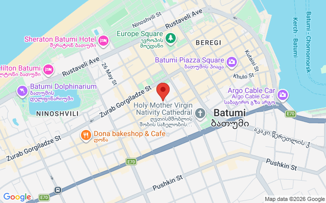 Карта расположения