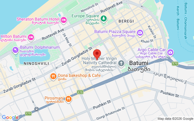 Карта расположения
