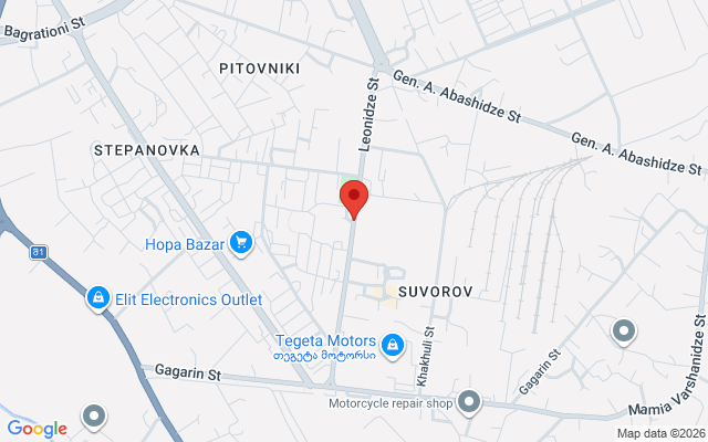 Карта расположения