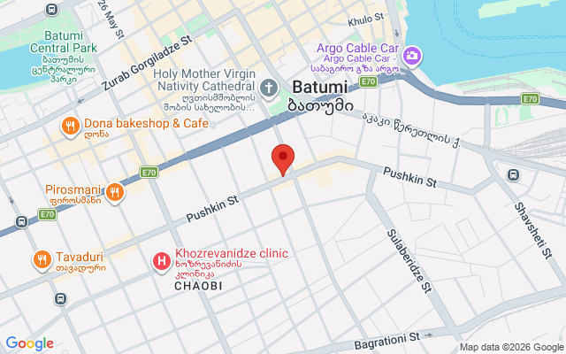 Карта расположения