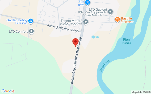 Карта расположения