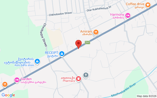 Карта расположения