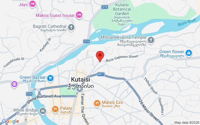 Карта расположения