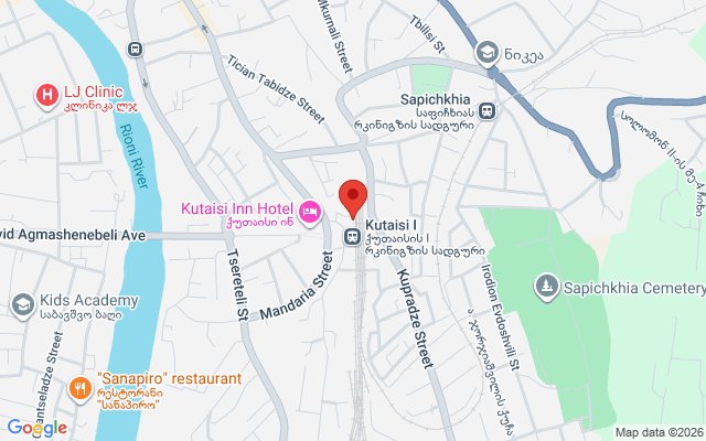 Карта расположения