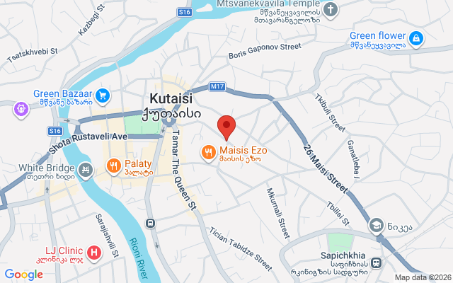 Карта расположения