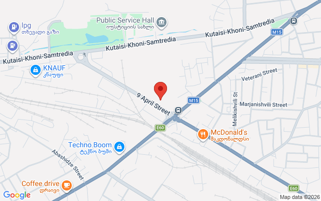Карта расположения