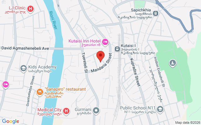 Карта расположения