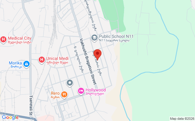 Карта расположения