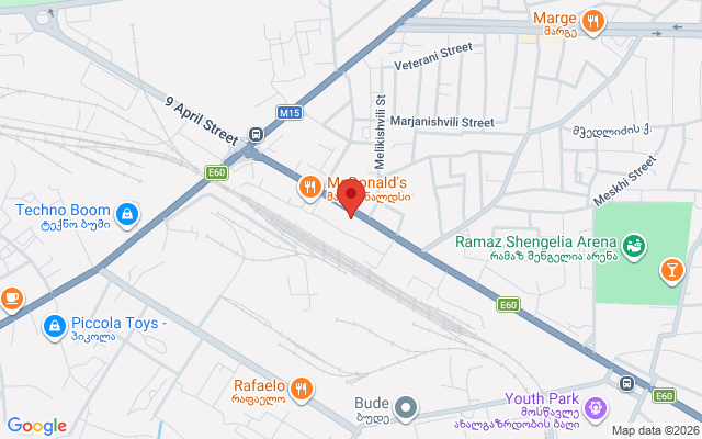 Карта расположения