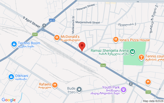 Карта расположения