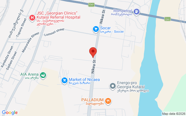 Карта расположения